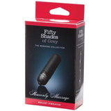 Fifty Shades of Grey - Heavenly Massage Bullet Vibrator (Black)    Bullet (Vibration) Non Rechargeable