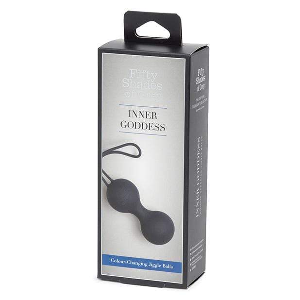 Fifty Shades of Grey - Inner Goddess Colour Play Silicone Jiggle Kegel Balls 90 g (Multi Colour) FSG1104 CherryAffairs