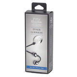 Fifty Shades of Grey - Inner Goddess Mini Silver Pleasure Kegel Balls 85 g (Silver) FSG1103 CherryAffairs