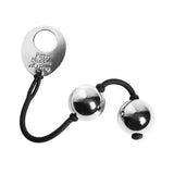 Fifty Shades of Grey - Inner Goddess Silver Metal Pleasure Kegel Balls (Black) FSG1096 CherryAffairs