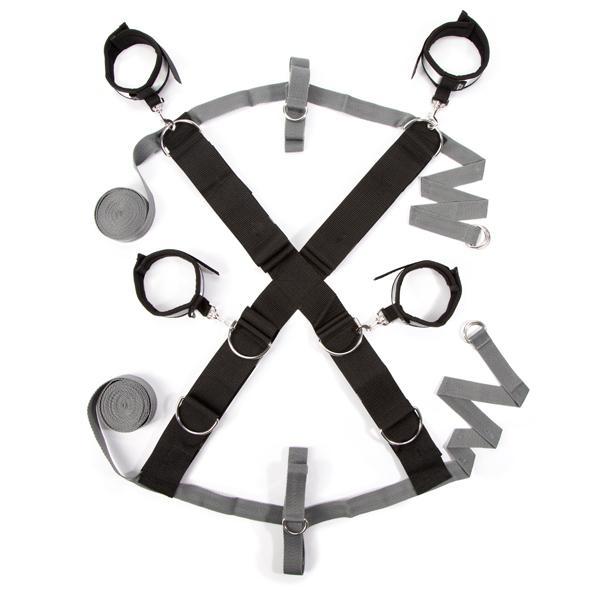 Fifty Shades of Grey - Keep Still Over the Bed Cross Restraint Set FSG1032 CherryAffairs