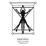 Fifty Shades of Grey - Keep Still Over the Bed Cross Restraint Set FSG1032 CherryAffairs