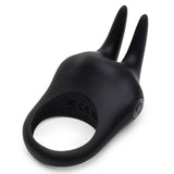 Fifty Shades of Grey - Sensation Rechargeable Vibrating Rabbit Love Ring (Black) FSG1168 CherryAffairs