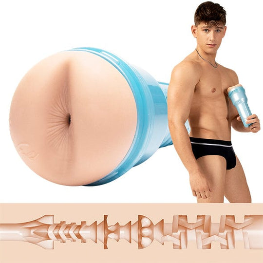 Fleshlight - Fleshjack Boys Reno Gold Masturbator Punggung (Golden Boy)