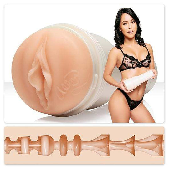 Fleshlight - Fleshlight Girls Alina Lopez Lotus Masturbator (Merah Jambu)