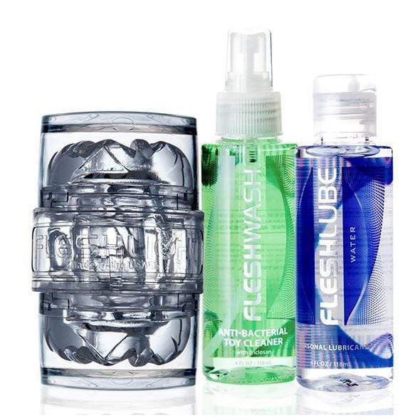 Fleshlight - Quickshot Vantage Combo Value Pack (Clear) FL1209 CherryAffairs