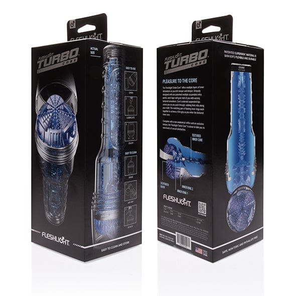 Fleshlight - Turbo Core Masturbator (Blue) FL1274 CherryAffairs