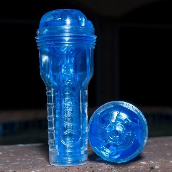 Fleshlight - Turbo Thrust Blue Ice Masturbator (Blue) FL1174 CherryAffairs