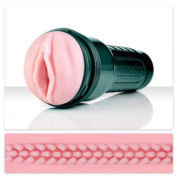 Fleshlight - Vibro Pink Lady Touch Vibrating Masturbator    Masturbator Vagina (Vibration) Non Rechargeable