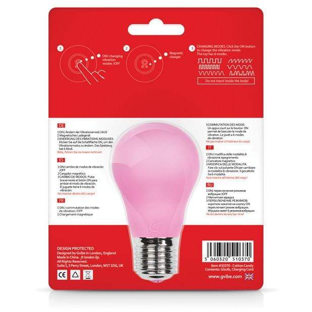 FT London - Gvibe Gbulb Discreet Vibrator (Pink) FT1020 CherryAffairs