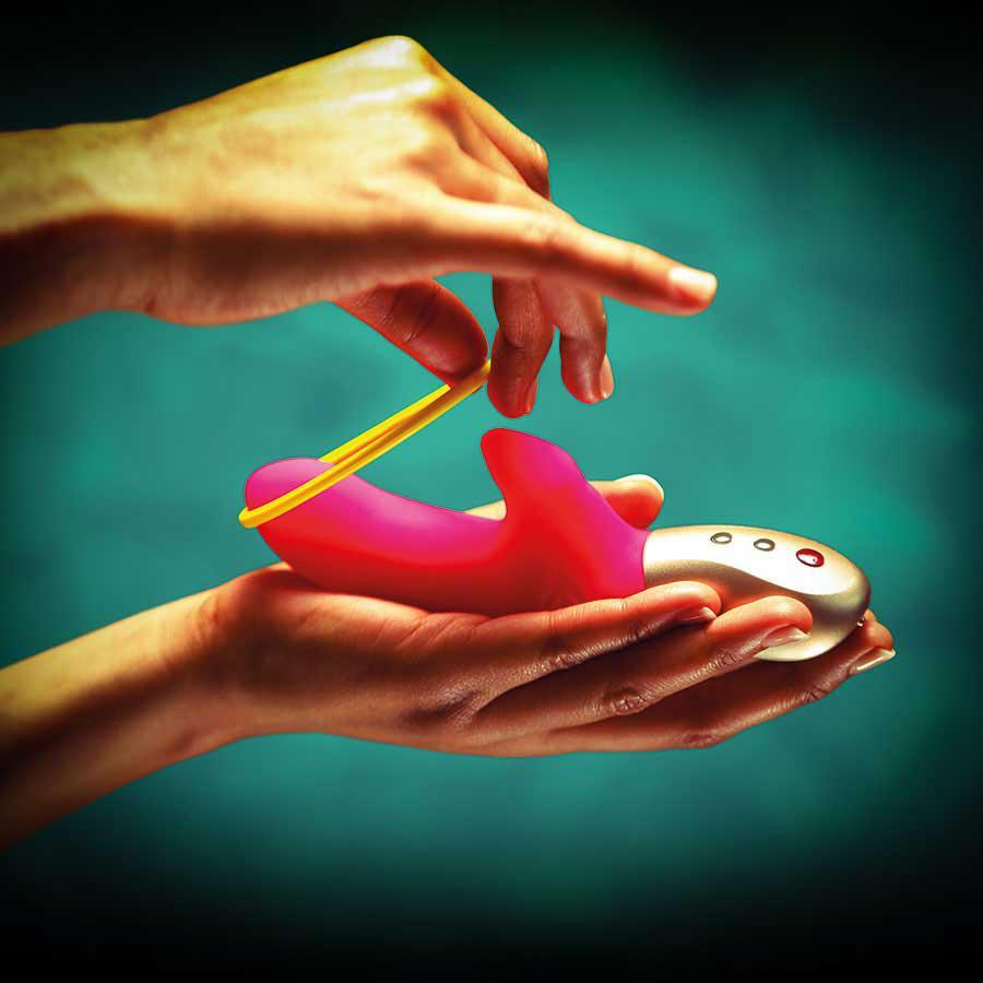 Fun Factory - Amorino DeluxeVibe Rabbit Vibrator CherryAffairs