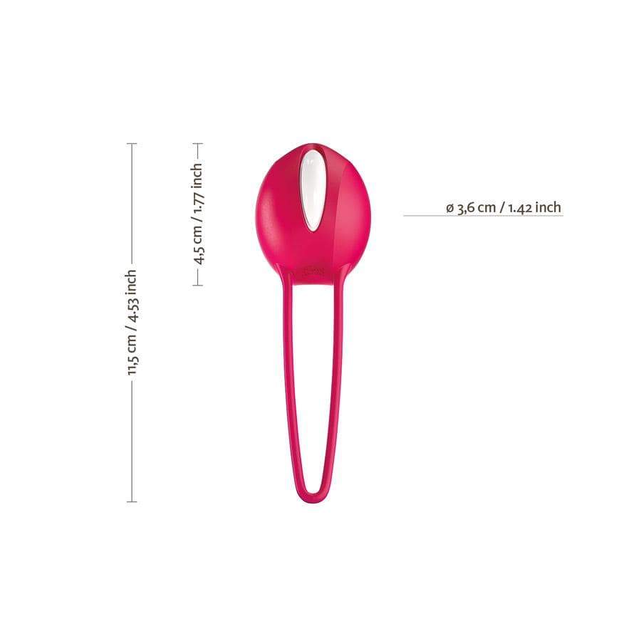 Fun Factory - SmartBall Uno Kegel Ball (White/Grape) FF1144 CherryAffairs