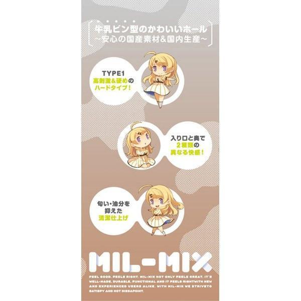 G Project - Mil Mix Miru Mikkusu 2 Masturbator (Orange) GP1029 CherryAffairs