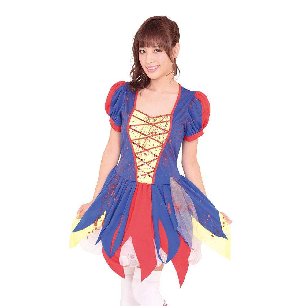 Garaku - Snow White Princess Halloween Zombie Costume (Multi Colour) GK1006 CherryAffairs