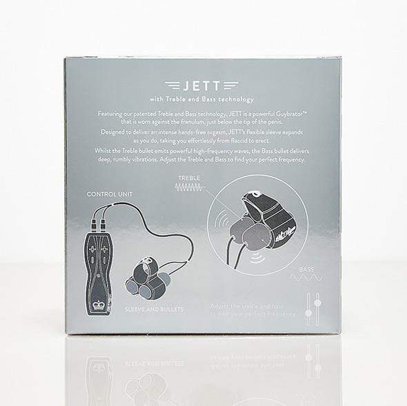 Hot Octopuss - Jett Cock Sleeve with Treble and Bass Technology (Black) HO1010 CherryAffairs