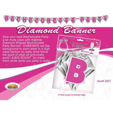 Hott Products -Bachelorette Party Diamond Banner (Pink) OT1096 CherryAffairs