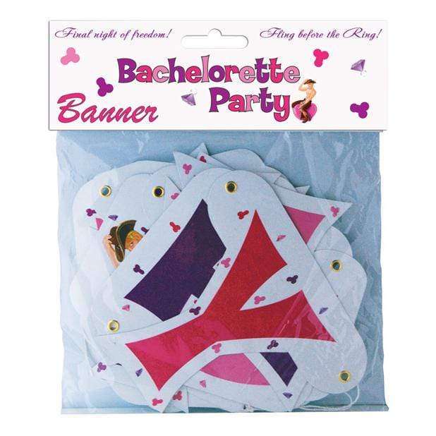 Hott Products - Bachelorette Party Letter Banner (Multi Colour) OT1095 CherryAffairs