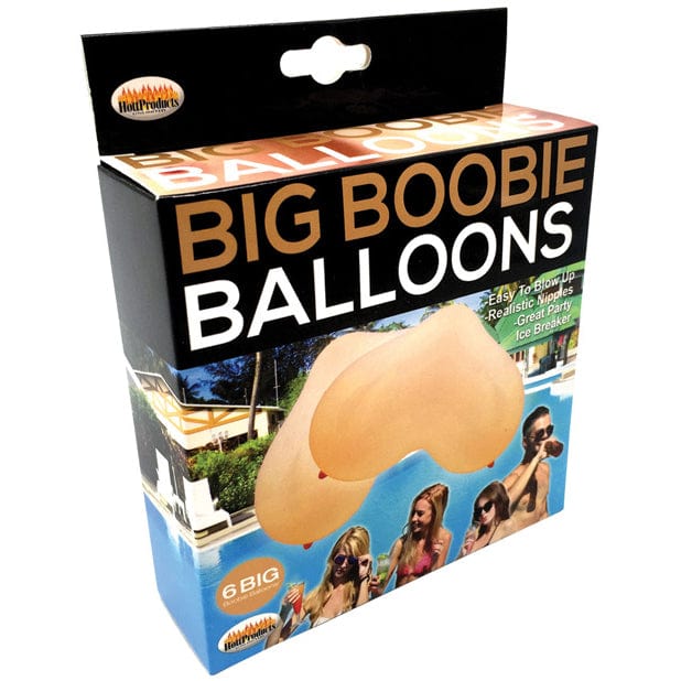 Hott Products - Big Boobie Party Balloons Box of 6 (Beige) OT1193 CherryAffairs