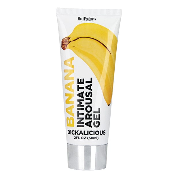 Hott Products - Dickalicious Intimate Flavored Arousal Gel 2oz (Banana) OT1191 CherryAffairs