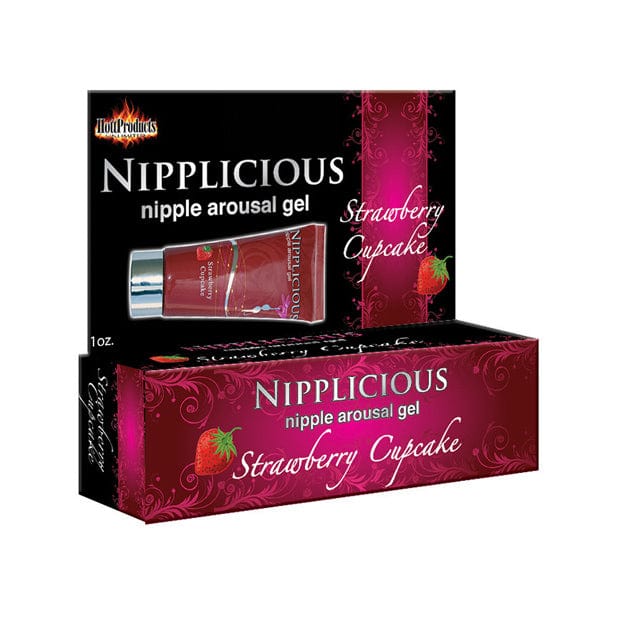 Hott Products - Nipplicious Nipple Arousal Gel 1 oz (Strawberry Cupcake)    Arousal Gel