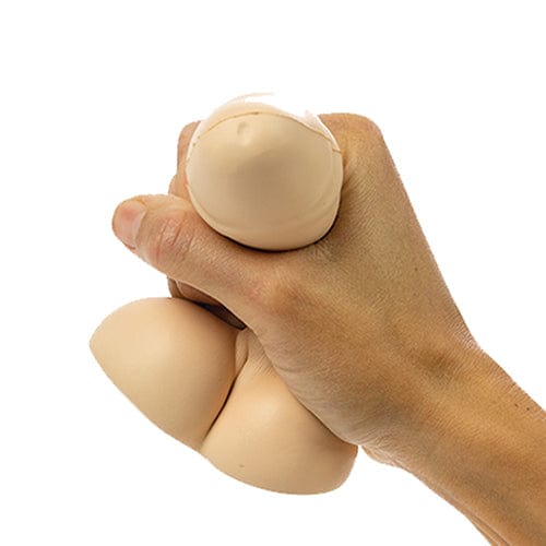 Hott Products - Stress Relief Willie Squishy Toy Fun Gift (Beige)    Party Novelties