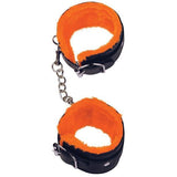 Icon Brands - Orange Is The New Black Furry Love Cuffs Adjustable Ankle Cuffs (Black) IB1011 CherryAffairs