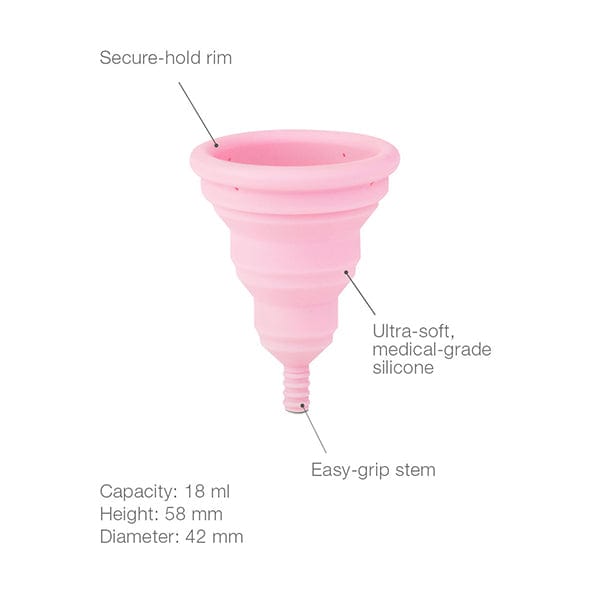Intimina - Lily Cup Compact Collapsible Menstrual Cup CherryAffairs