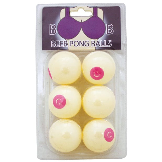 Island Dogs - Boob Beer Pong Balls Pack of 6 Party Games IL1003 CherryAffairs