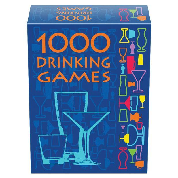 Kheper Games - 1000 Drinking Card Games (Blue) KG1031 CherryAffairs