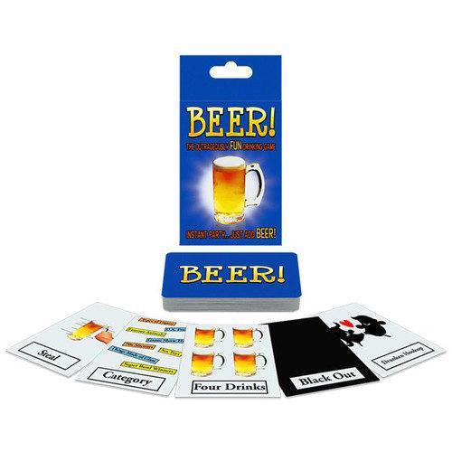 Kheper Games - Beer! Card Game (Blue) KG1072 CherryAffairs