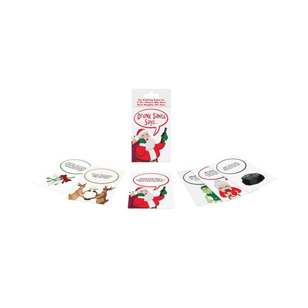 Kheper Games - Drunk Santa Says Card Game (White) KG1037 CherryAffairs