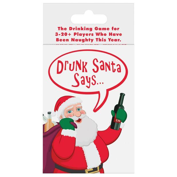 Kheper Games - Drunk Santa Says Card Game (White) KG1037 CherryAffairs