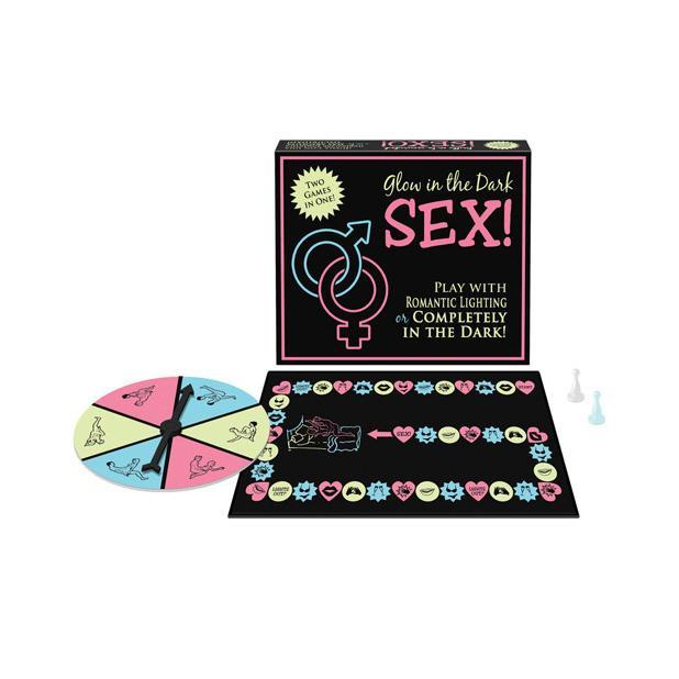 Kheper Games - Glow in the Dark Sex Game (Black) KG1039 CherryAffairs
