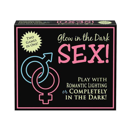 Kheper Games - Glow in the Dark Sex Game (Black) KG1039 CherryAffairs