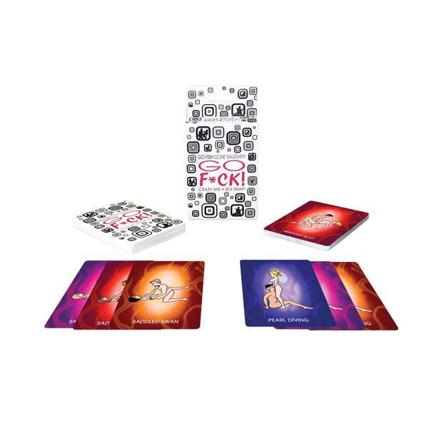 Kheper Games - Go F*ck! Card Game (White) KG1074 CherryAffairs