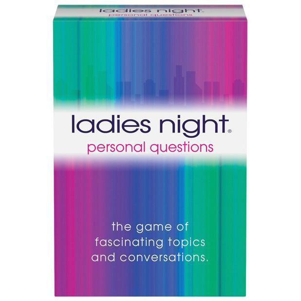 Kheper Games - Ladies Night Personal Questions Card Game (White) KG1042 CherryAffairs