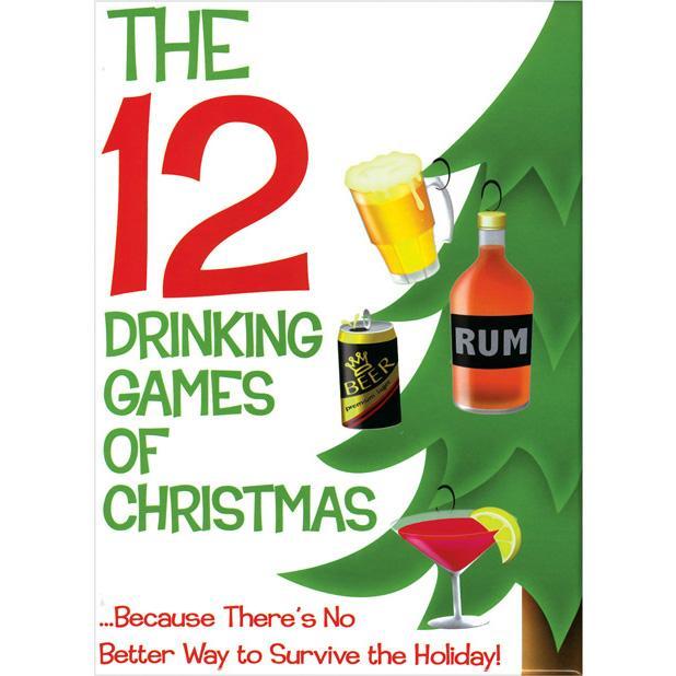 Kheper Games - The 12 Drinking Games of Christmas (White) KG1046 CherryAffairs