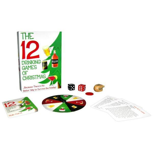 Kheper Games - The 12 Drinking Games of Christmas (White) KG1046 CherryAffairs