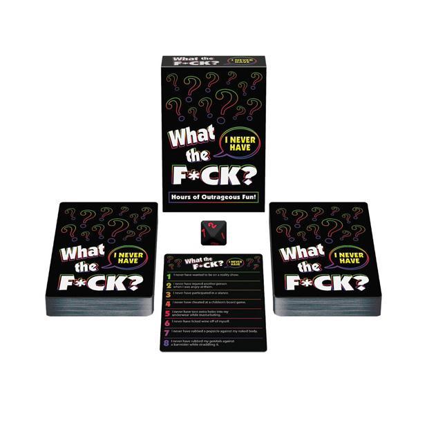 Kheper Games - What The F*ck I Never Have Card Game (Black) KG1030 CherryAffairs