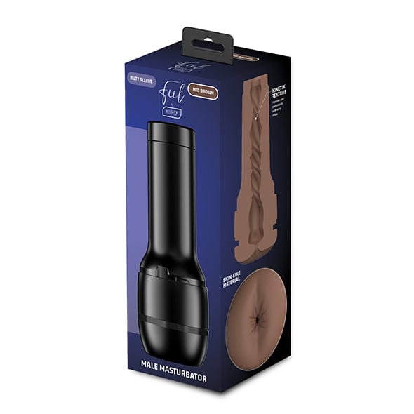 Kiiroo - Feel Generic Stroker Butt Sleeve Male Masturbator (Mid Brown) KR1035 CherryAffairs