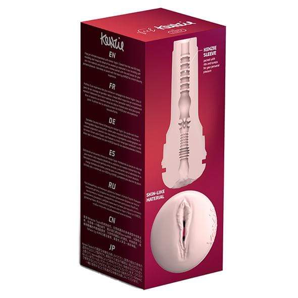 Kiiroo - FeelStars Collection Kenzie Taylor Masturbator Stroker (Black) KR1020 CherryAffairs