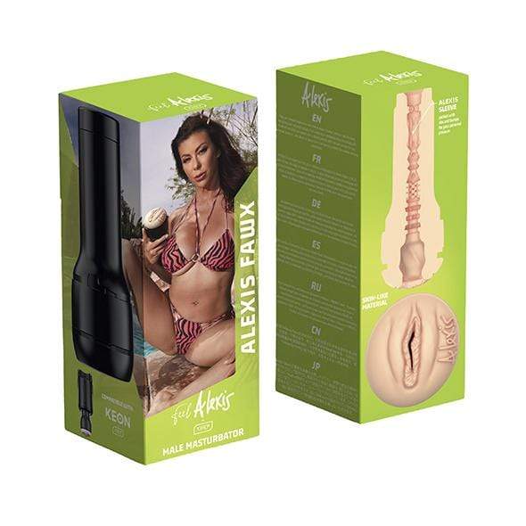 Kiiroo - Stars Collection Strokers Feel Alexia Fawx Masturbator (Black) KR1025 CherryAffairs
