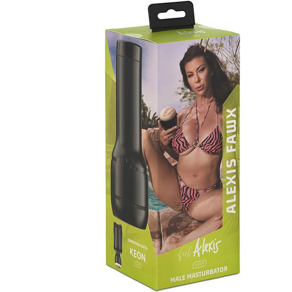 Kiiroo - Stars Collection Strokers Feel Alexia Fawx Masturbator (Black) KR1025 CherryAffairs