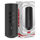 Kiiroo - Titan App-Controlled Interactive Vibrating Masturbator Stroker (Black) KR1005 CherryAffairs