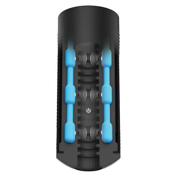Kiiroo - Titan App-Controlled Interactive Vibrating Masturbator Stroker (Black) KR1005 CherryAffairs