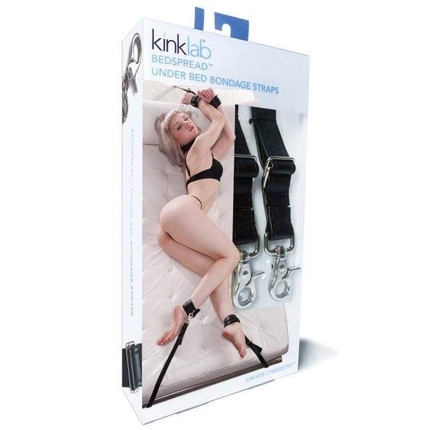Kinklab - Bedspread Under Bed Restraint System (Black) KL1007 CherryAffairs