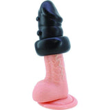 KMP - OniIkase Thick Sock I Textured Cock Sleeve (Black) KMP1105 CherryAffairs