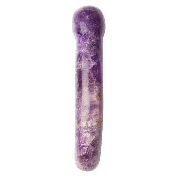 La Gemmes - G Curve Pure Amethyst Gemstone Dildo (Purple) LAG1006 CherryAffairs