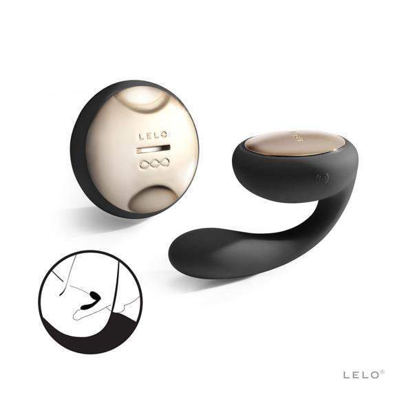 LELO - Ida Remote Control Couple's Massager (Black) LL1118 CherryAffairs