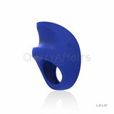 LELO - Pino Vibrating Cock Ring with Cufflinks and Clip (Blue) LL1088 CherryAffairs